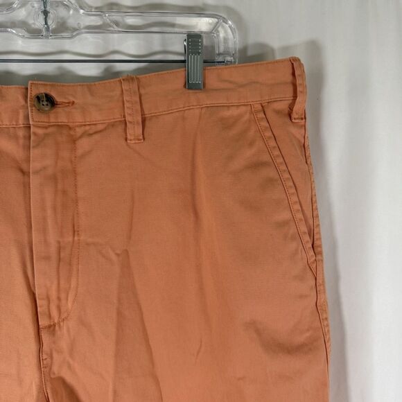 Polo Ralph Lauren Shorts Mens 38 Orange Flat Front Relaxed Fit 10" Inseam Cotton - Picture 3 of 14